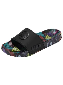 Badeschuhe "Classic" in Schwarz/ Bunt