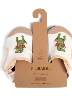 Badeschuhe "Dino Beach" in Weiß