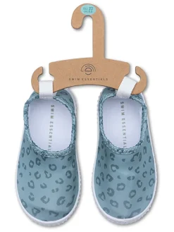 Badeschuhe ''Green Leopard'' in Grün