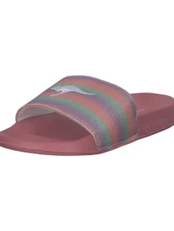 Badeschuhe in daisy pink/rainbow