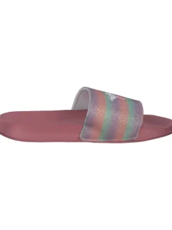 Badeschuhe in daisy pink/rainbow