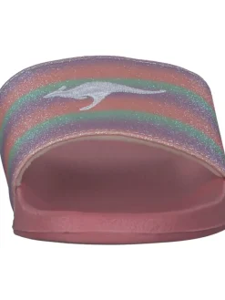 Badeschuhe in daisy pink/rainbow