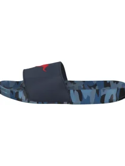 Badeschuhe in dk navy/camo
