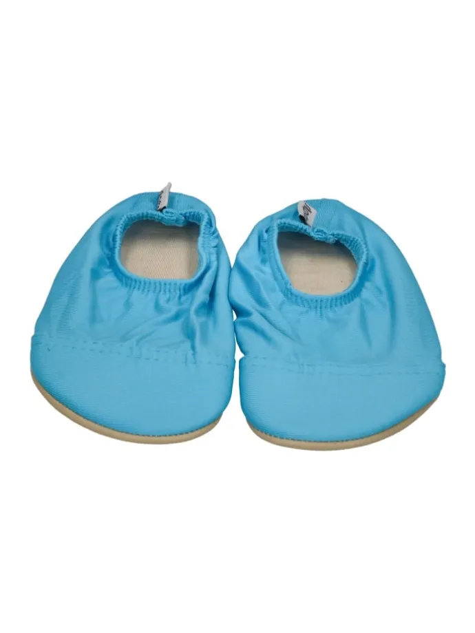 Badeschuhe Neon Blue Junior in blau