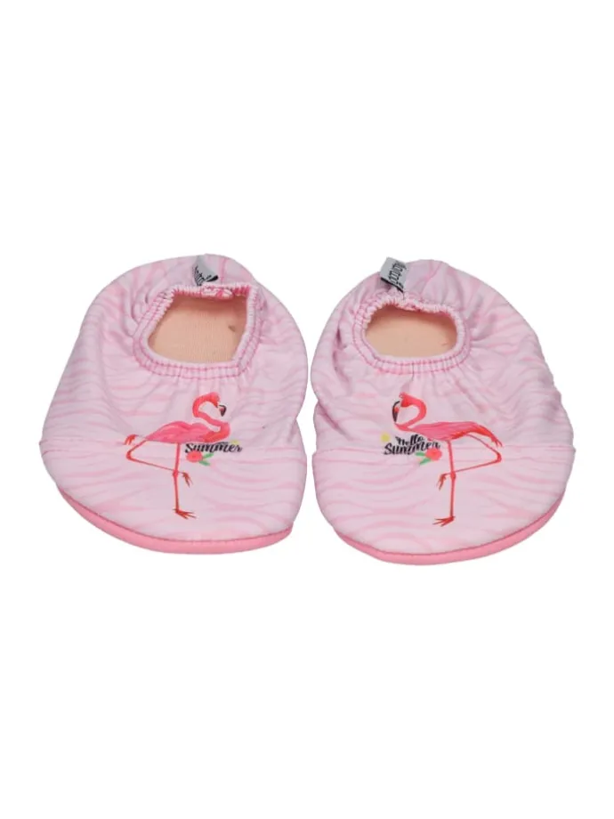 Badeschuhe Romantik in bunt