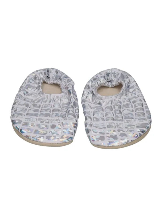 Badeschuhe SILVER in silberfarben