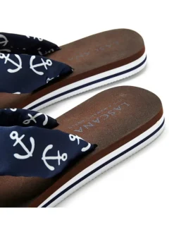 Badezehentrenner in blau