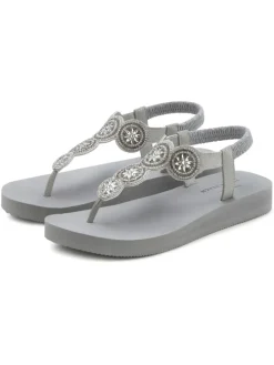 Badezehentrenner in grau