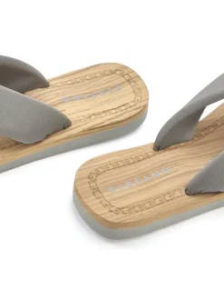 Badezehentrenner in grau-grün