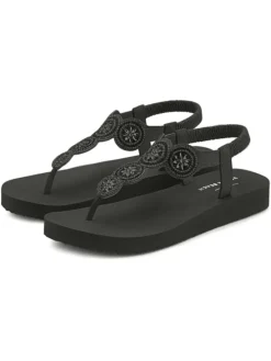 Badezehentrenner in schwarz