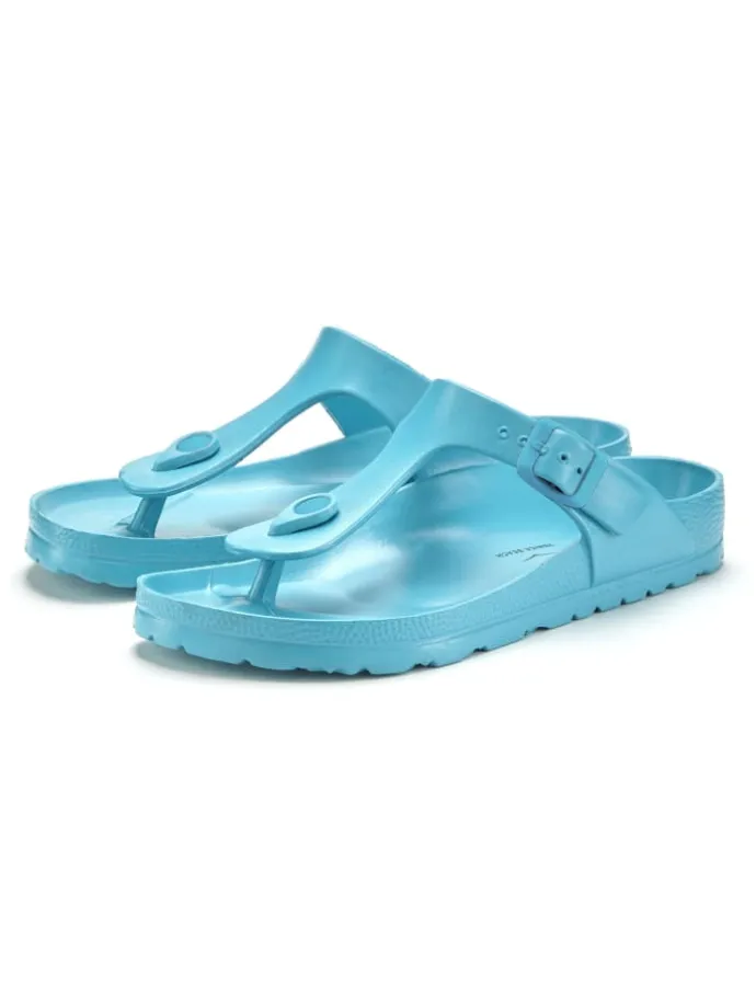 Badezehentrenner in türkis