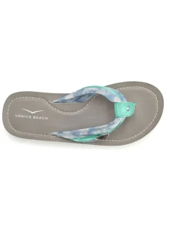 Badezehentrenner in türkis