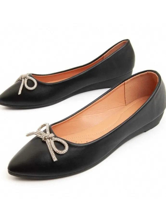 Ballerinas Balleri16 in Schwarz