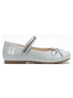 Ballerinas "Erica" in Silber