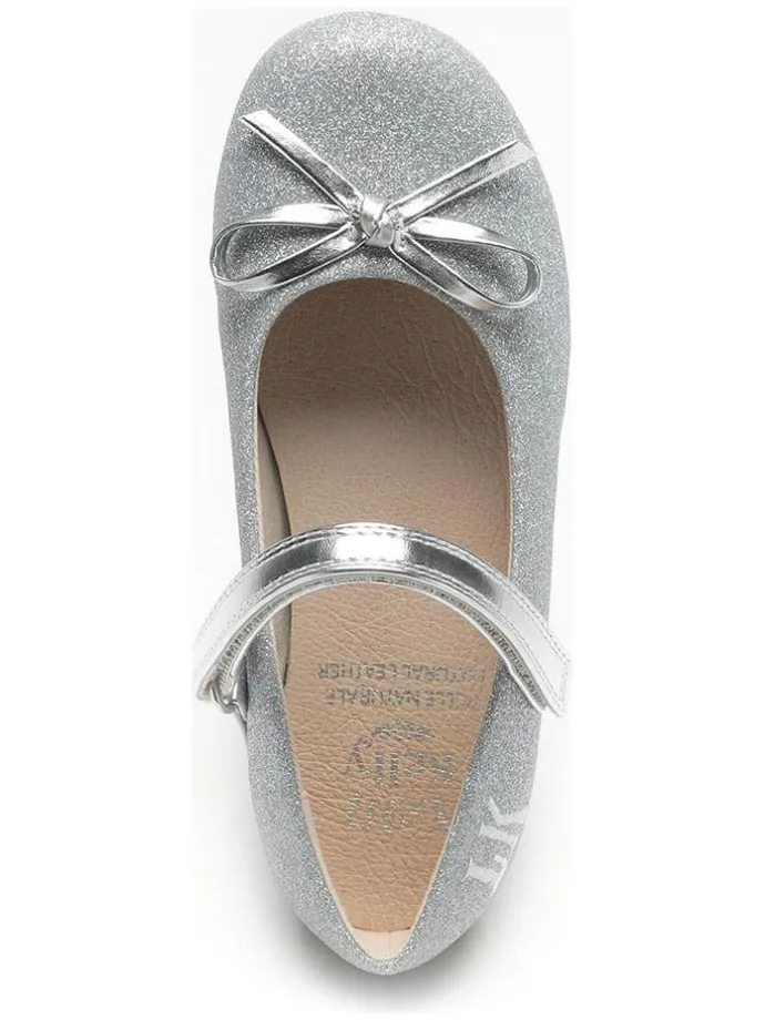 Ballerinas "Erica" in Silber