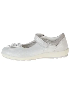 Ballerinas "Girl chic" in Silber