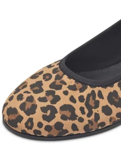 Ballerinas in Beige/ Hellbraun/ Dunkelbraun