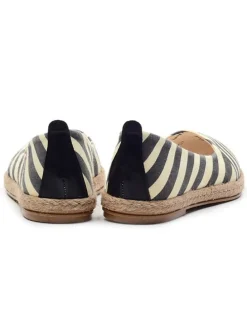 Ballerinas in Beige/ Schwarz