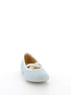 Ballerinas in Blau/ Grau