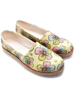 Ballerinas in Gold/ Bunt