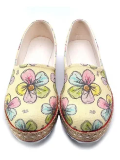 Ballerinas in Gold/ Bunt