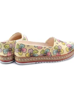 Ballerinas in Gold/ Bunt