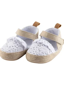 Ballerinas in Weiß/ Beige