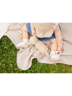 Ballerinas in Weiß/ Beige