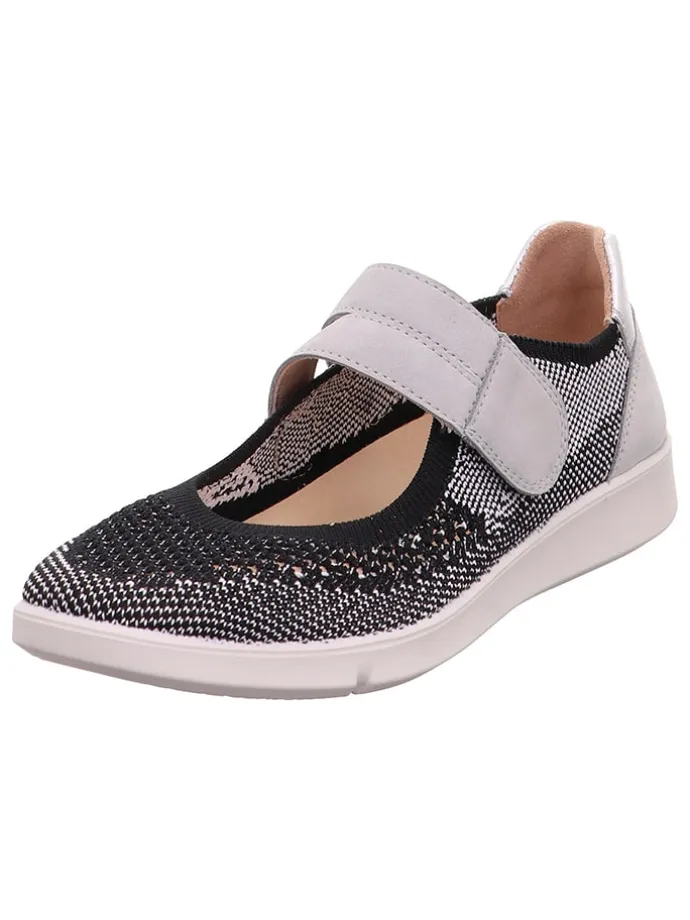 Ballerinas "Lucca" in Grau