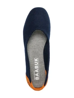 Ballerinas Wool Blacky in blue