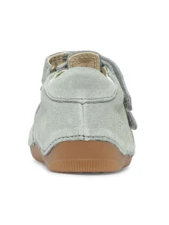 Barfuß Leder-Halbsandalen 