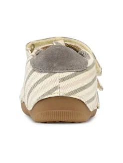 Barfuß Leder-Halbsandalen 