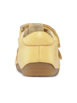 Barfuß Leder-Halbsandalen 