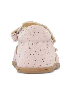 Barfuß Leder-Halbsandalen 