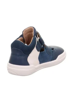 Barfuß Leder-Halbsandalen 