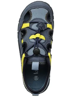 Barfuß-Halbsandalen in Dunkelblau