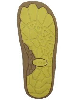 Barfuß-Halbsandalen in Hellbraun