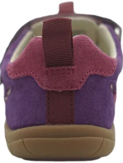 Barfuß-Halbsandalen in Lila