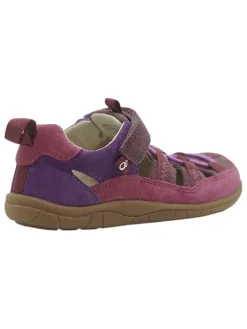 Barfuß-Halbsandalen in Lila