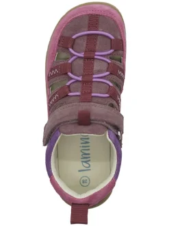 Barfuß-Halbsandalen in Lila