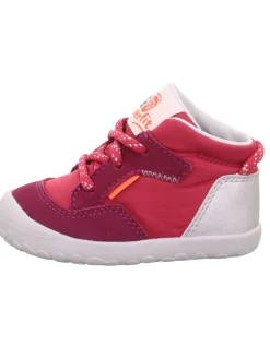 Barfußschuh FLUMMI in Rot/Silber