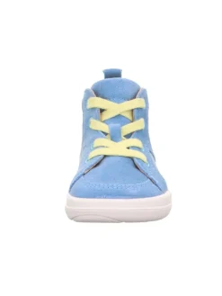Barfußschuh SUPERFREE in Hellblau/Gelb