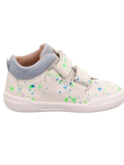 Barfußschuh SUPERFREE in Weiß/Hellblau