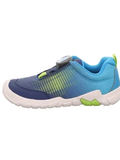 Barfuß-Slipper "Trace" in Hellblau/ Blau