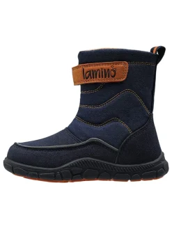 Barfuß-Winterboots in Dunkelblau