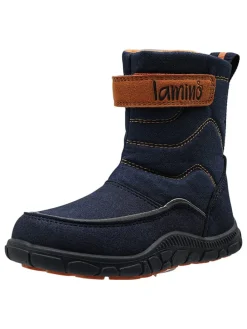 Barfuß-Winterboots in Dunkelblau