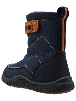 Barfuß-Winterboots in Dunkelblau