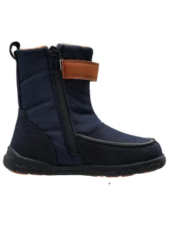 Barfuß-Winterboots in Dunkelblau