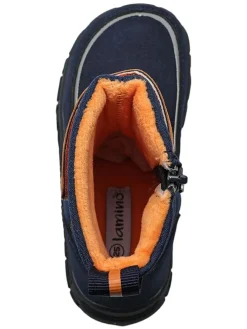 Barfuß-Winterboots in Dunkelblau