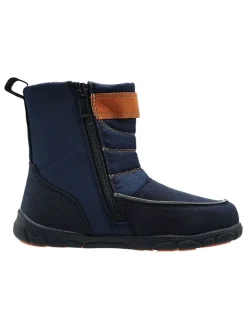 Barfuß-Winterstiefel in Dunkelblau